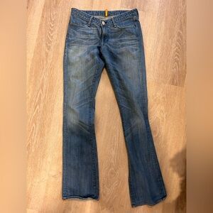 Earnest Sewn Hefner Blue bootcut Jeans vintage y2k low rise
